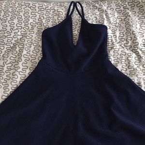 Navy blue dress